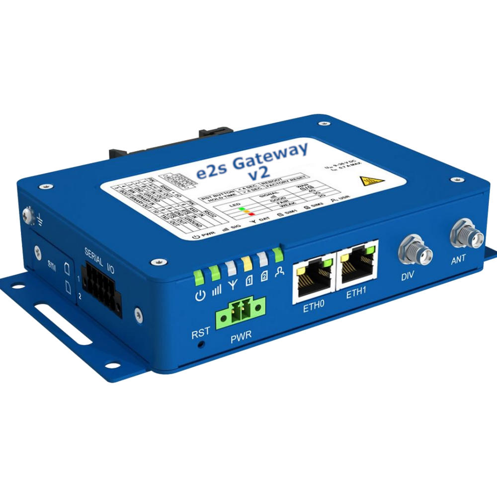 e2s Version 2 E-Mail zu SMS Gateway von Advantech