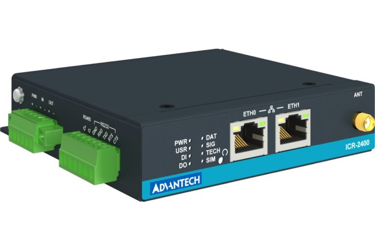 ICR-2412 LTE Cat-M/Cat-NB IoT Router von Advantech