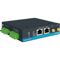 ICR-2437 450 MHz LTE Mobilfunkrouter von Advantech mit Wand Montagehalterung