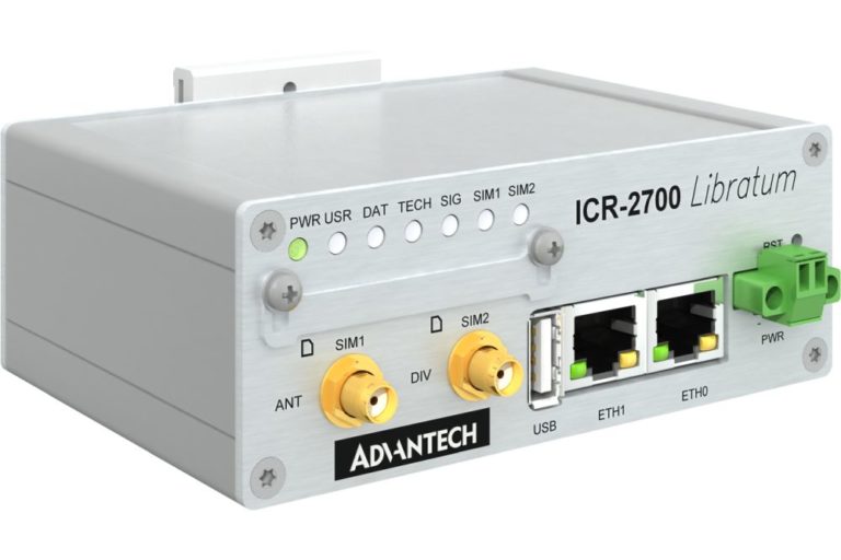 ICR-2734 kompakter 4G LTE Industrie Router von Advantech
