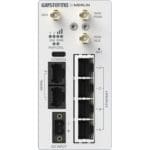 Vorderseite des Merlin-4407-T4-S2-LV CAT 4 LTE Mobilfunk Router von Westermo