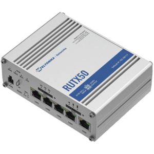 RUTX50 Dual-SIM 5G Industrie Router von Teltonika
