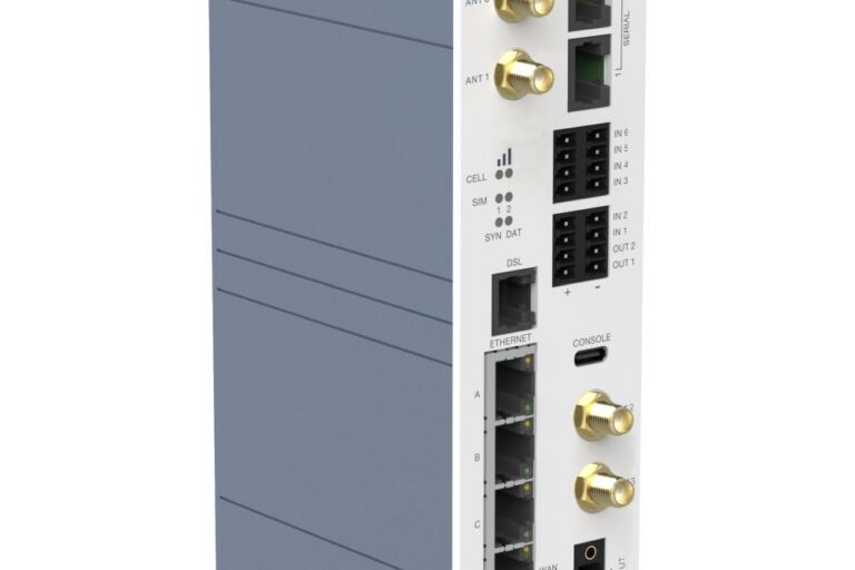 Merlin-4758-V-T4G-S2-DI6-DO2-LV-PFO VDSL 5G Router von Westermo